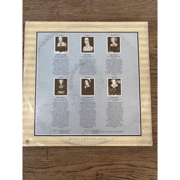 Rick Wakeman The Six Wives Of Henry VIII Vinyl Record  SP-4361 - Picture 7 of 7